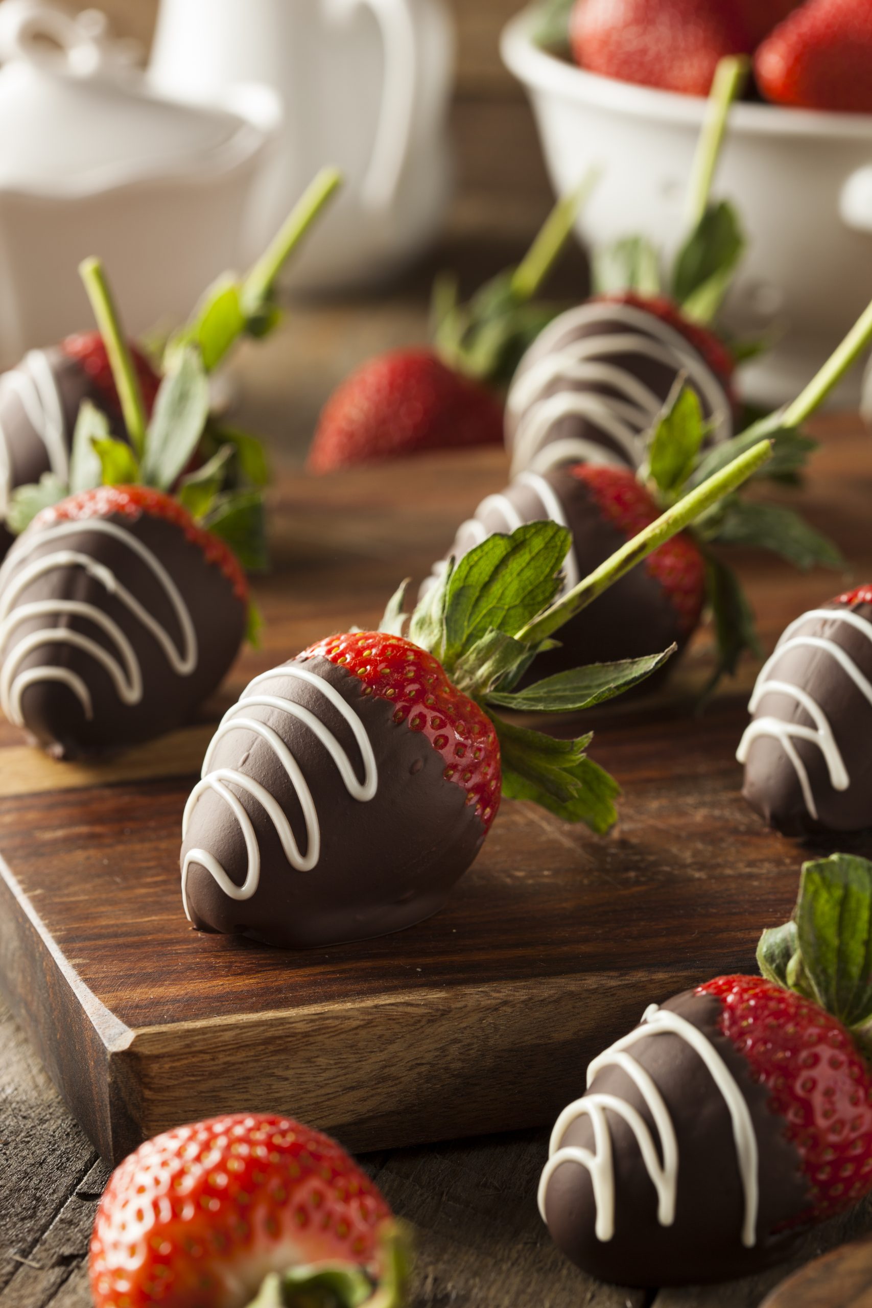 Homemade Chocolate Dipped Strawberries